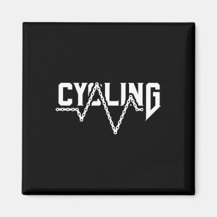 Cycling Bike Bicyclist Cyclist Bicycle Magnet