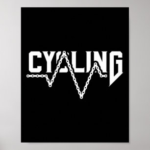 Cycling Bike Bicyclist Cyclist Bicycle Poster