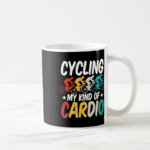 Cycling Bike Biker Sport Mountain Biking Bike Ridi Coffee Mug