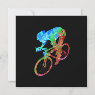 Cycling Bike Mountain Bike Biking Cycling Gift Invitation