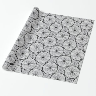 Cycling Bike Wheels Wrapping Paper