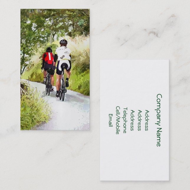 CYCLING BUSINESS CARD (Front/Back)