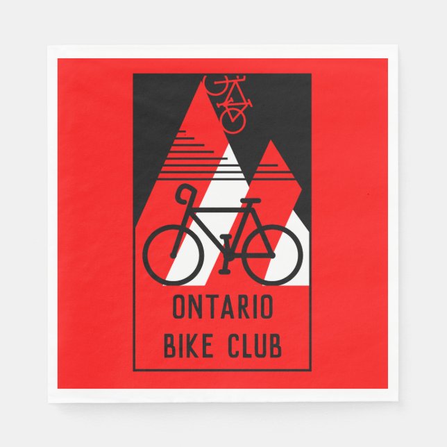 Cycling Canada Napkin (Front)