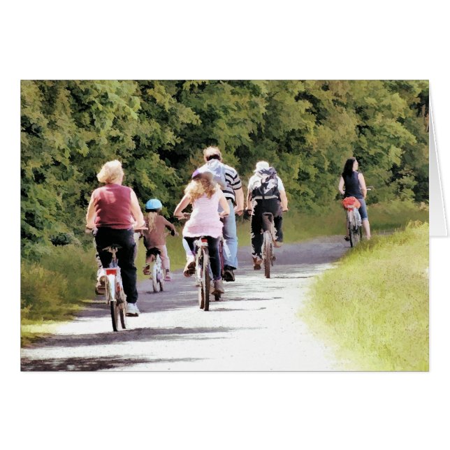 CYCLING CARD (Front Horizontal)