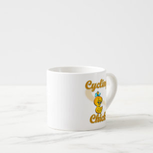 Cycling  Chick Espresso Cup