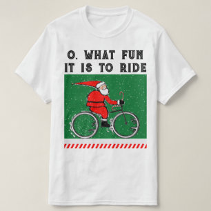 Cycling Christmas T-Shirt