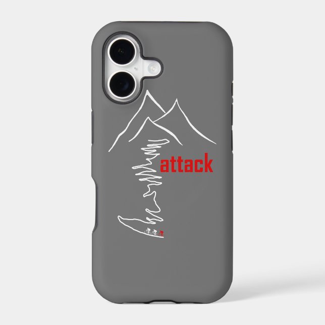 Cycling Climb, Attack (Back)