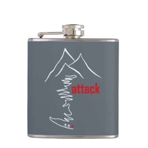 Cycling Climb, Attack Hip Flask