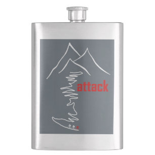Cycling Climb, Attack Hip Flask