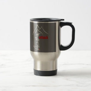 Cycling Climb, Attack Travel Mug
