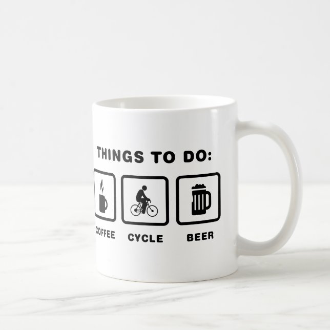 Cycling Coffee Mug (Right)