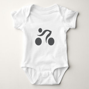 Cycling cool and unique design baby bodysuit