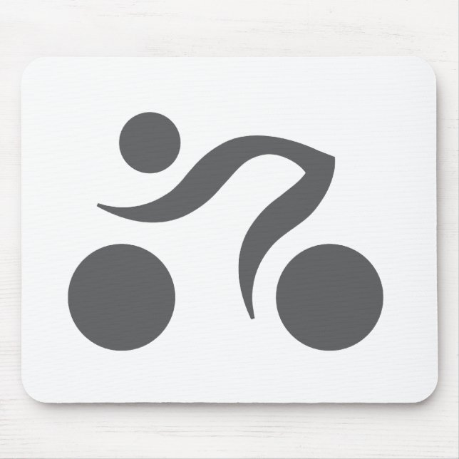 Cycling cool logo mouse pad (Front)