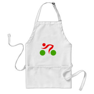 Cycling cool logo standard apron