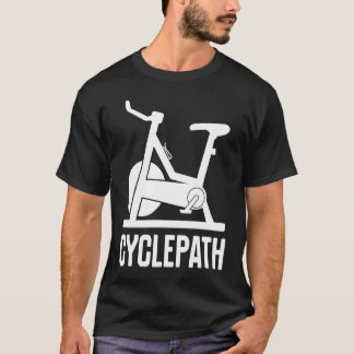 Cycling Cyclepath cyclists gym instructors T-Shirt