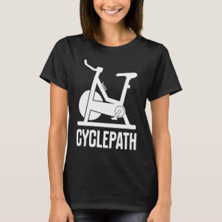 Cycling Cyclepath cyclists gym instructors T-Shirt