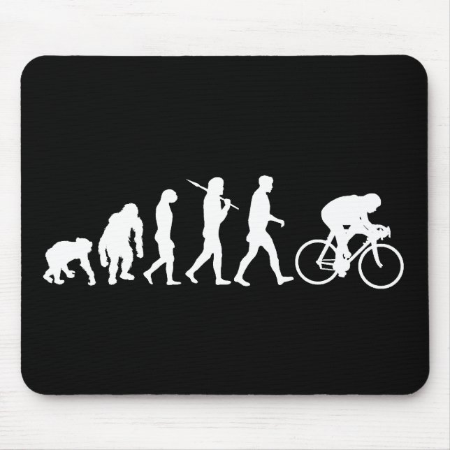 Cycling Cyclists pedal power Racing Bicycle gifts Mouse Pad (Front)