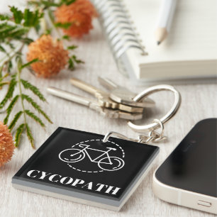 Cycling Cycopath Keychain