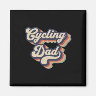 Cycling Dad Bicycle Riding Cyclist Dad Mens _1 Magnet