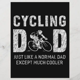 Cycling Dad Gifts For Father Cycling Cool Dad Flyer