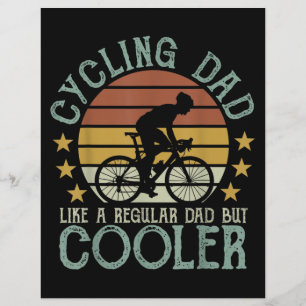 Cycling Dad Like A Regular Dad But Cooler Cycling Flyer