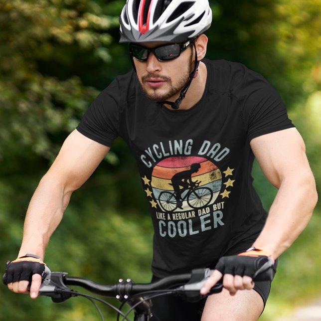 Cycling Dad Like a Regular Dad But Cooler T-Shirt (Creator Uploaded)