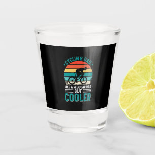 Cycling Dad Shot Glass