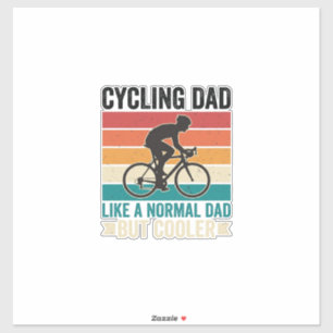 Cycling Dad Vintage Biker Father T-Shirt Design_1