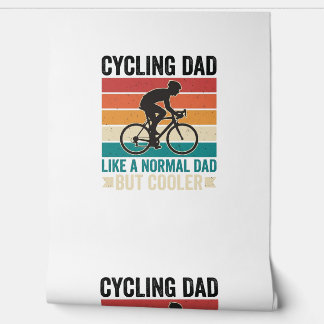 Cycling Dad Vintage Biker Father T-Shirt Design_1 Wallpaper