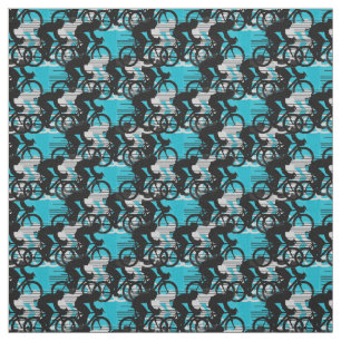 Cycling Design Fabric
