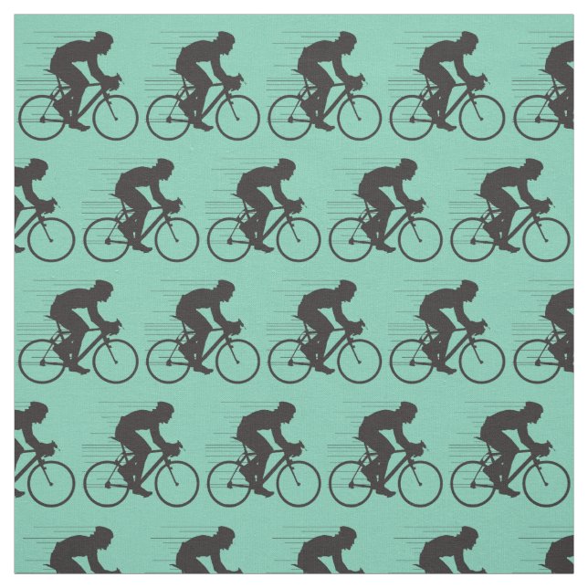 Cycling Design Fabric (Swatch)