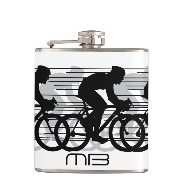 Cycling Design Flask (Front)