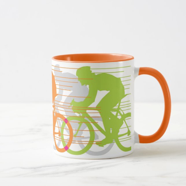 Cycling Design Mug (Right)