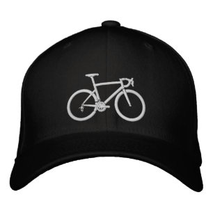 Cycling embroidered hat