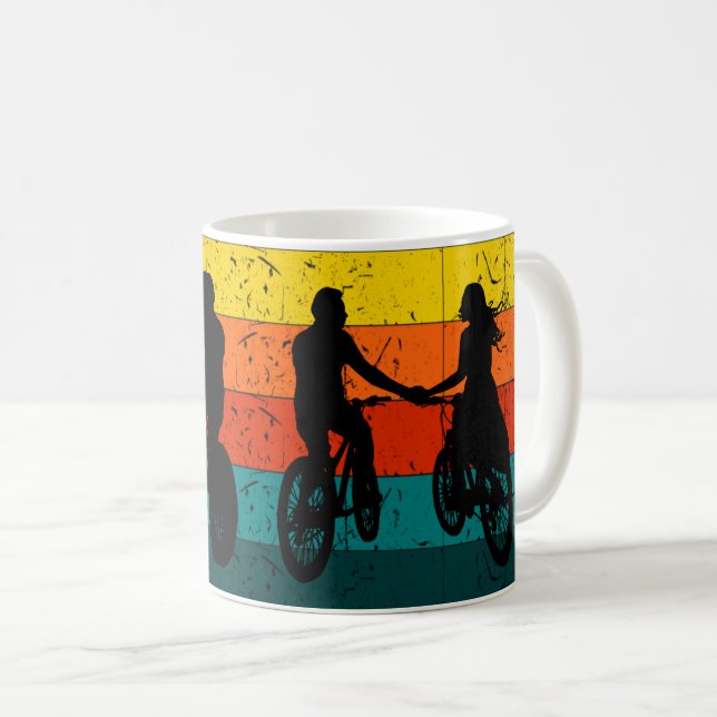 Cycling Enthusiasts Coffee Mug (Front Right)