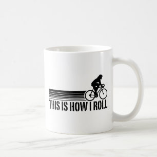 Cycling (female) coffee mug
