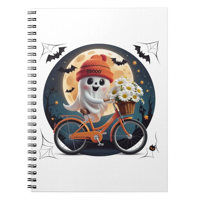 Cycling Ghost Notebook (Front)