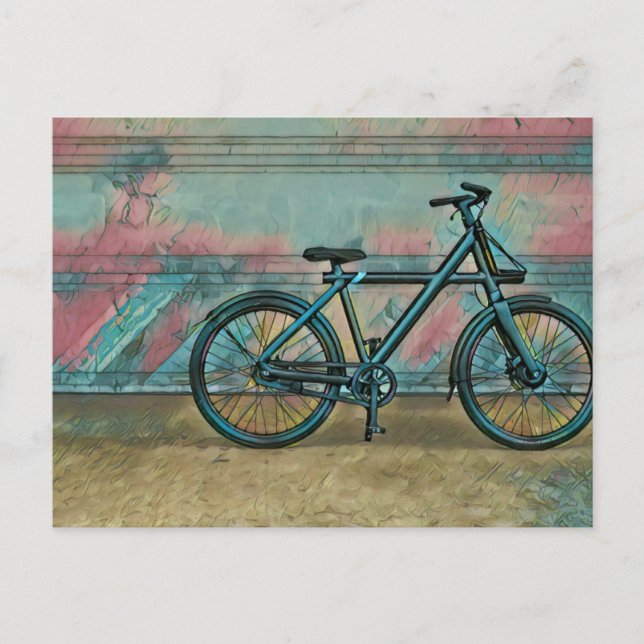 Cycling gifts for dad postcard (Front)