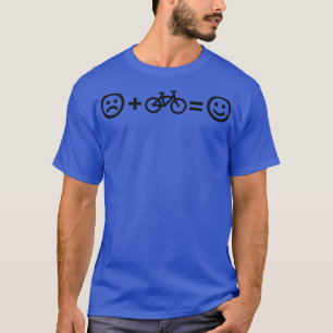 Cycling Happiness Bicycle Bike Cyclist  T-Shirt