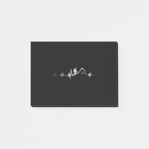 Cycling Heartbeat Racing Bicycle Mountain Bike Post-it Notes