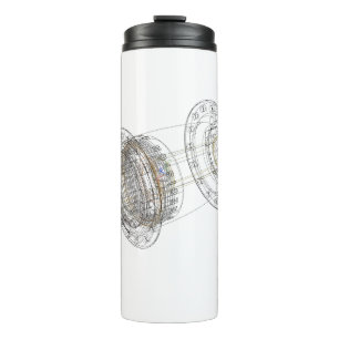 Cycling hub bottle