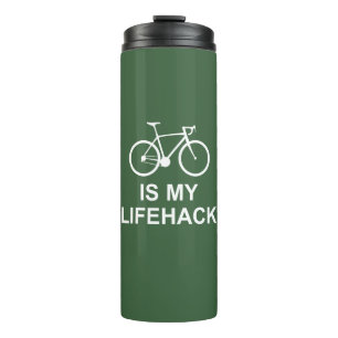 Cycling Is My Lifehack Thermal Tumbler