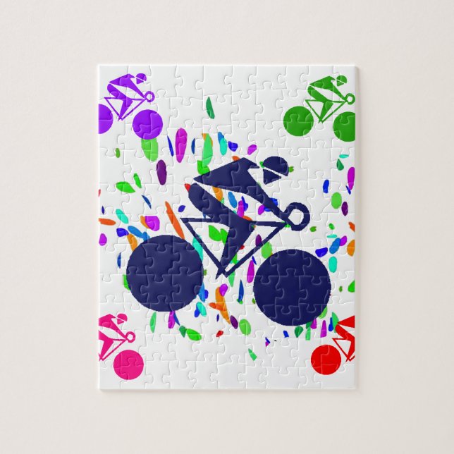 CYCLING JIGSAW PUZZLE (Vertical)