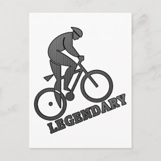 Cycling Legendary Postcard