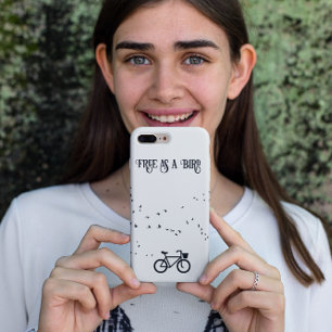 Cycling Life, free as a bird customisable iPhone 11 Case