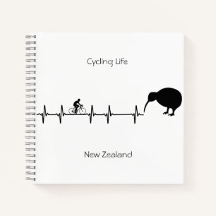 Cycling Life, New Zealand customisable Notebook