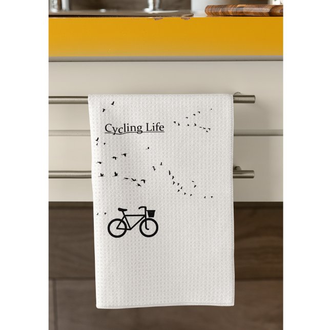Cycling Life     Tea Towel (Creator Uploaded)