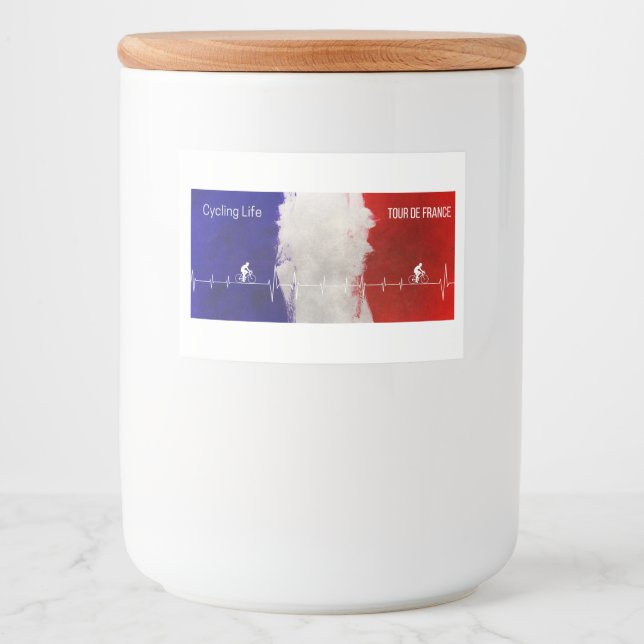 Cycling Life, Tour de France Food Label (Front)
