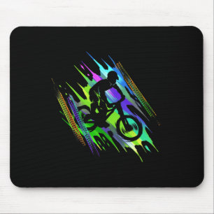 Cycling Lover Bicycle Design Mountain Bike Tour Cy Mouse Pad