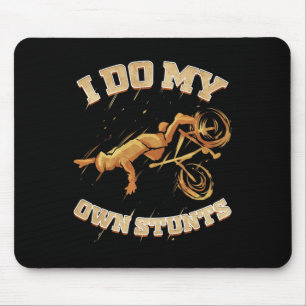 Cycling Lover Cycle Funny Bike Tour Bicycle Stunts Mouse Pad